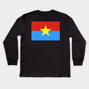 National Liberation Front of South Vietnam - Viet Cong, Socialist, Historical Kids Long Sleeve T-Shirt